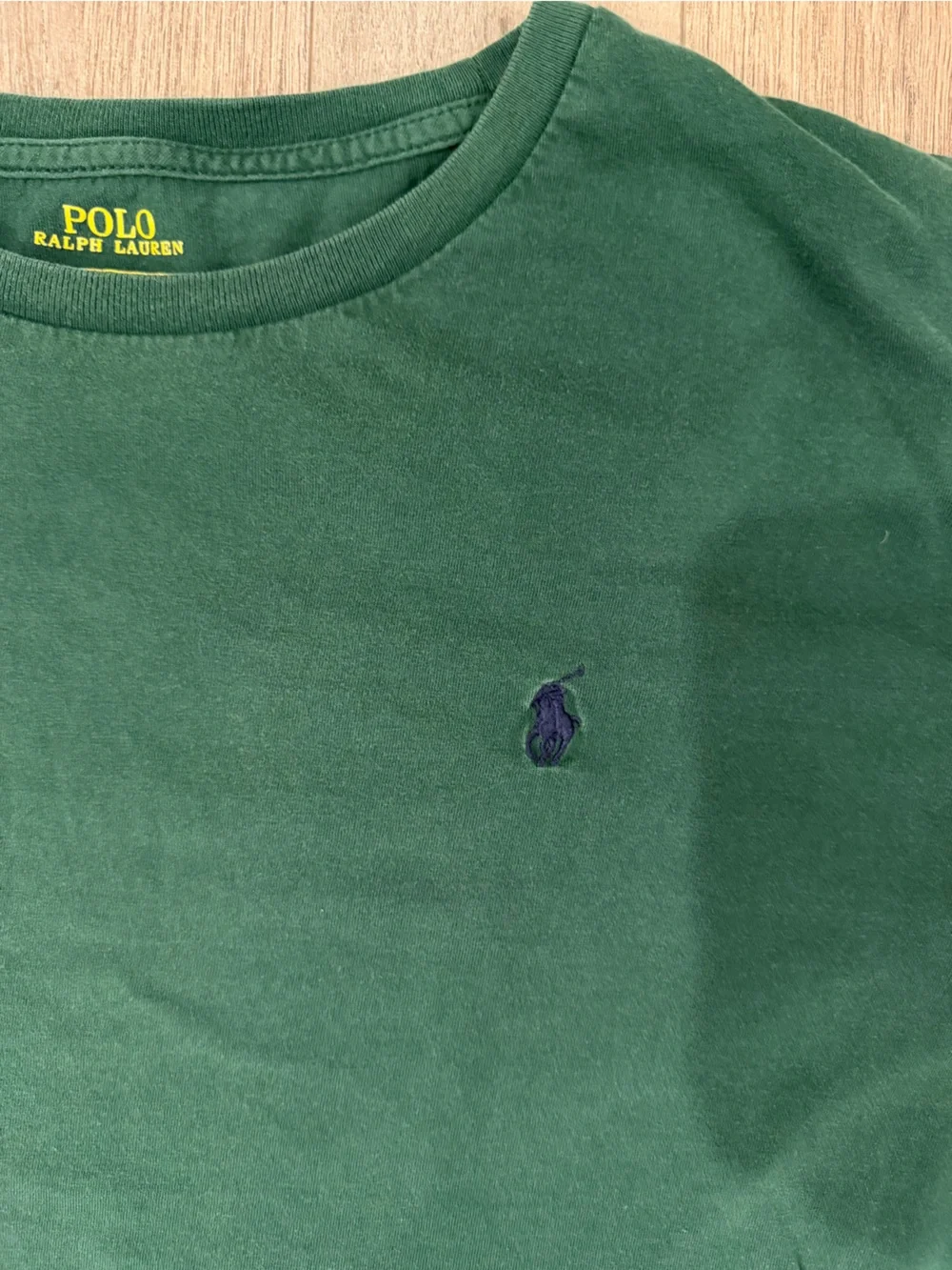 Polo by Ralph Lauren Forest Green Long-Sleeve Crewneck Shirt